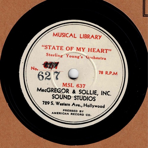 State Of My Heart, The (Spina-Heyman) Sterling Young Orchestra