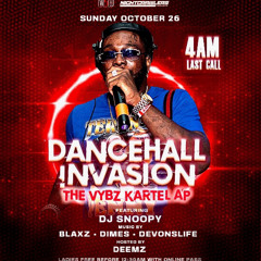 DJ SNOOPY - DANCEHALL INVASION (VYBZ KARTEL AFTER PARTY) FT DEEMZ