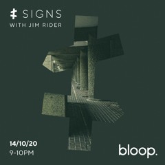 Signs w/ Jim Rider - 14.10.20