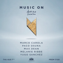 Yugo Sanchez - Music On - Destino Five Ibiza - 07.08.2025