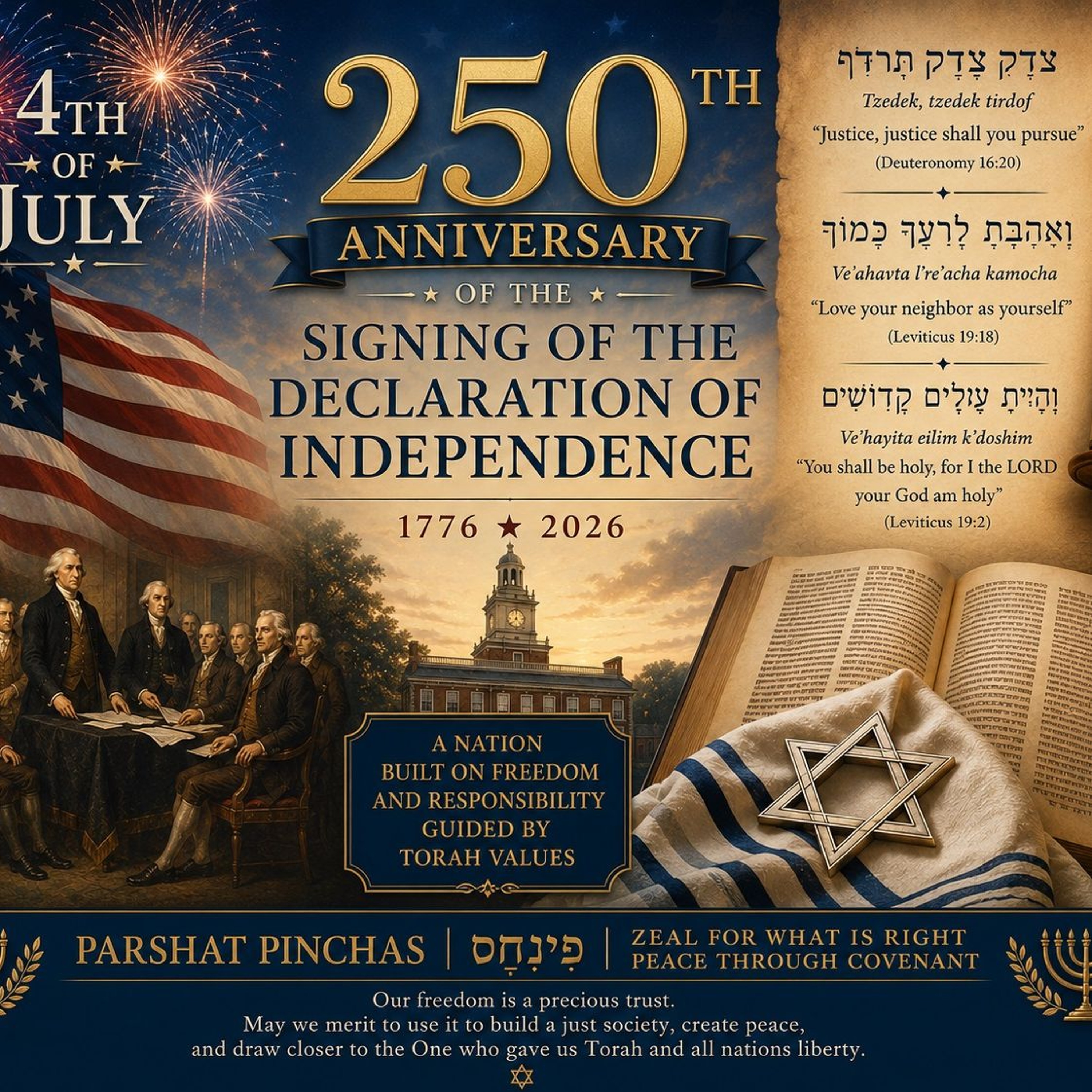 Parsha Talk Pinchas 2026 5786 episode artwork