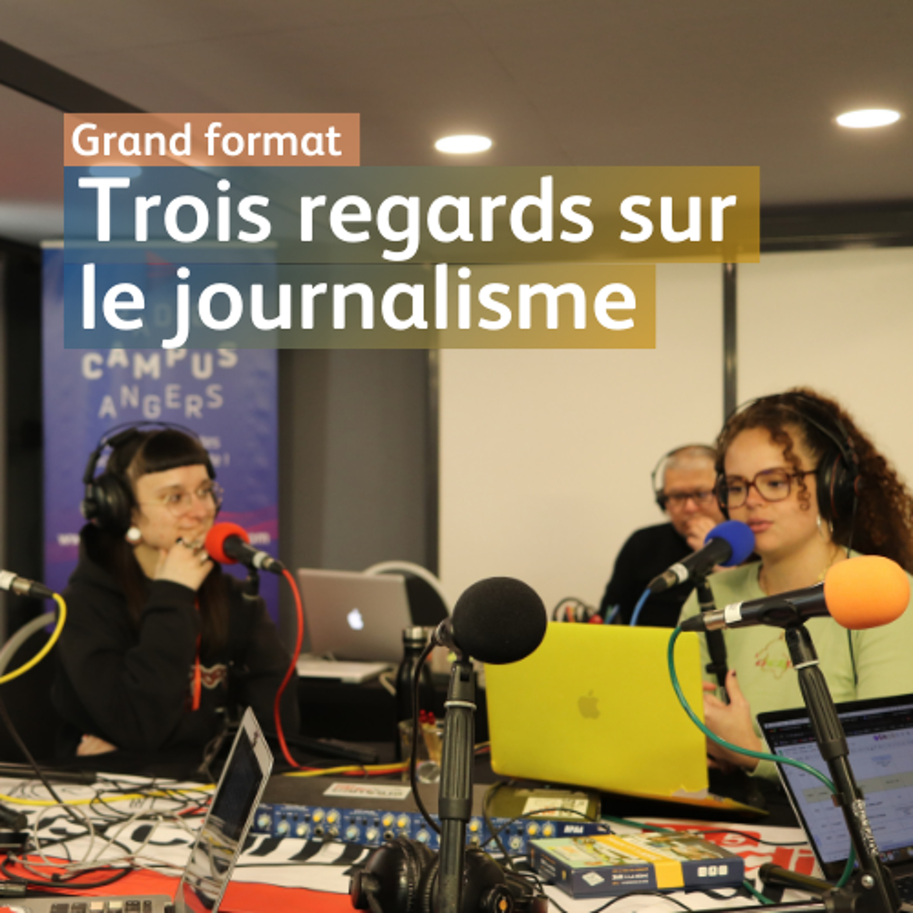 [Grand format] Trois regards sur le journalisme - Les Radios Campus aux Assises du journalismes episode artwork