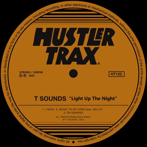 PREMIERE: T Sounds - I Need [Hustler Trax]