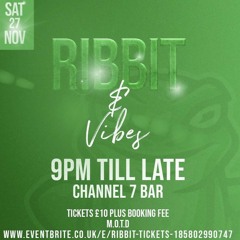 Ribbit & Vibes Promo Mix -(Live Audio) Hosted by RClarky 27/11/21 @CartiiHHM