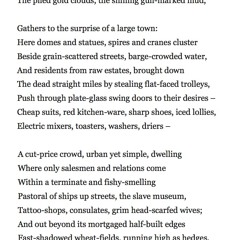 381 Here by Philip Larkin