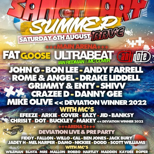 DJ Willo - Deviation Promo // Sanctuary Summer Special - 6th August 2022 @Flamingo Club, Blackpool