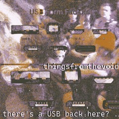 there's a USB back here?