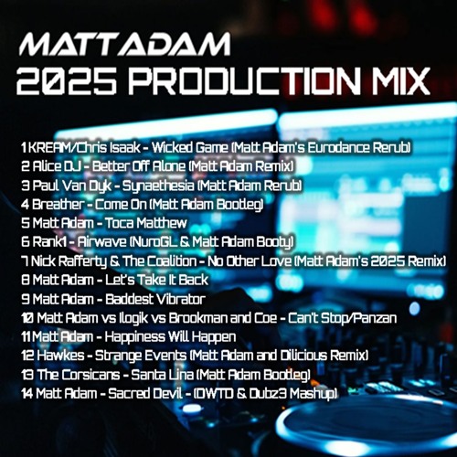 Matt Adam - Production Mix 2025