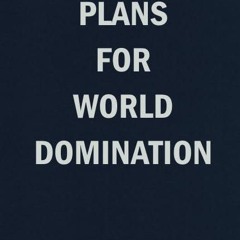 read plans for world domination: blank lined journal coworker notebook funn