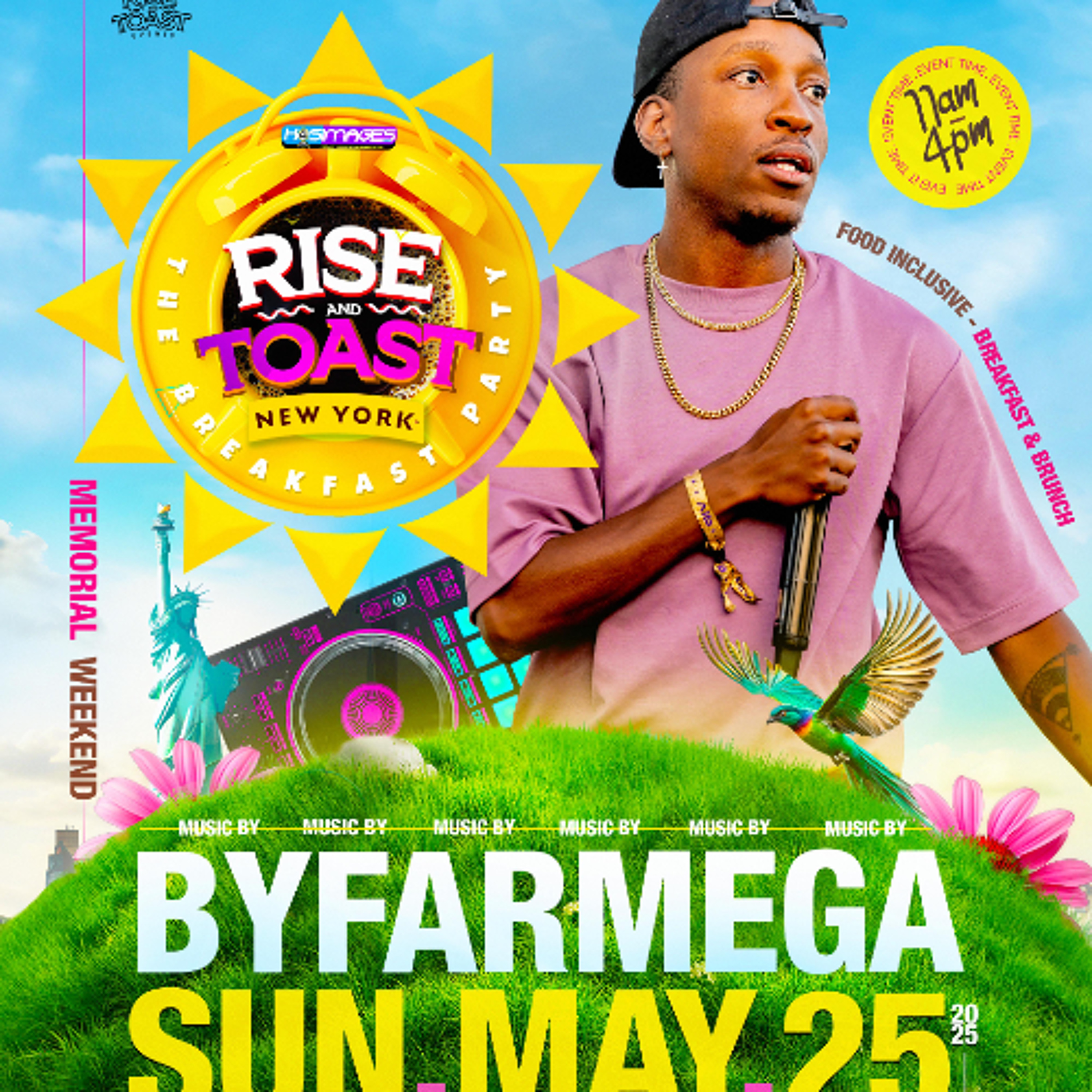 RISE AND TOAST: NEW YORK PROMO MIX (05.25) episode artwork