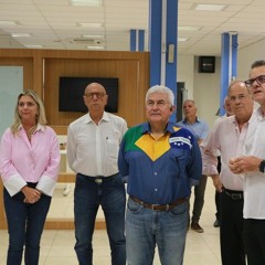 Senador Marcos Pontes conhece laboratórios e programas de inovação da Satc