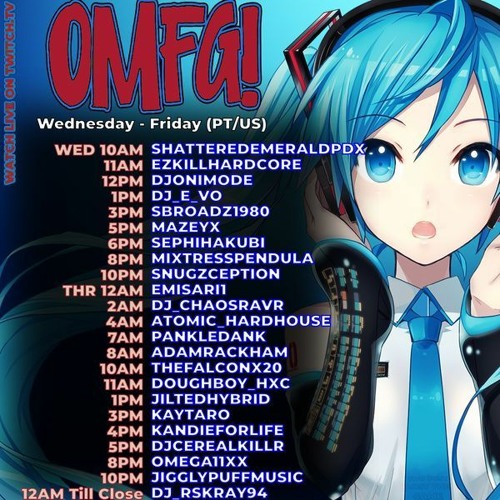 OMFG! - 04-12-2023 - Happy Hardcore J-Core Makina Hardcore Freeform Gabber Techno Live 2 Hour Mix