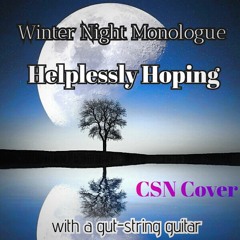 Helplessly Hoping - CSN cover (SOLO) with a gut-string guitar