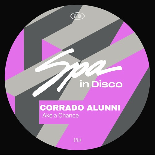 [SPA345] CORRADO ALUNNI - Ake A Chance (Original Mix)