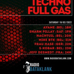 FRAU HASE @RadioBATAKLANK - TECHNO FULL GAS WEEK 7