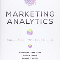 [FREE] EPUB ✏️ Marketing Analytics: Essential Tools for Data-Driven Decisions (Darden