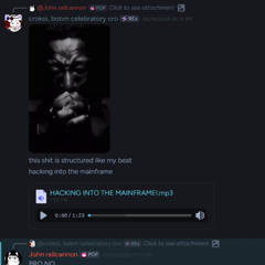 hacking into the mainframe