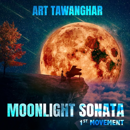 Moon Light Sonata 1st Movement 417Hz Binaural 3D