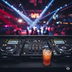Who left their drink on the DJ table