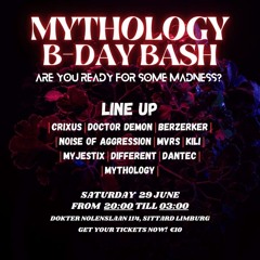 Mythology Bday-Bash - Warm Up Mix
