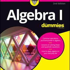 Audiobook Algebra I For Dummies (For Dummies (Lifestyle)) For Free