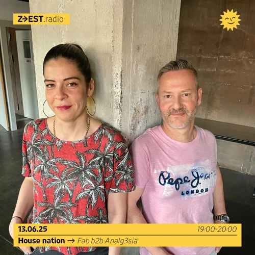 House Nation avec Fab & Analg3sia Soundcloud podcast image for