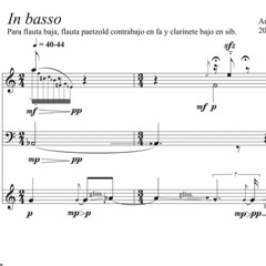 In Basso (2022) - Antonio Carvallo