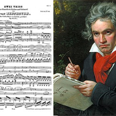 Beethoven: Trio in Eb Op70 n2- I. Poco sostenuto -All.non troppo. Transcribed for Two Pianos by VV