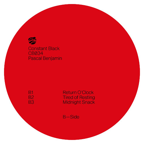 Pascal Benjamin - CB034 EP [Constant Black]