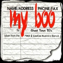 Ghost Town DJ's - "My Boo" (MNX & GeeCee NuDisco Remix) - Vocals Pitched For Upload