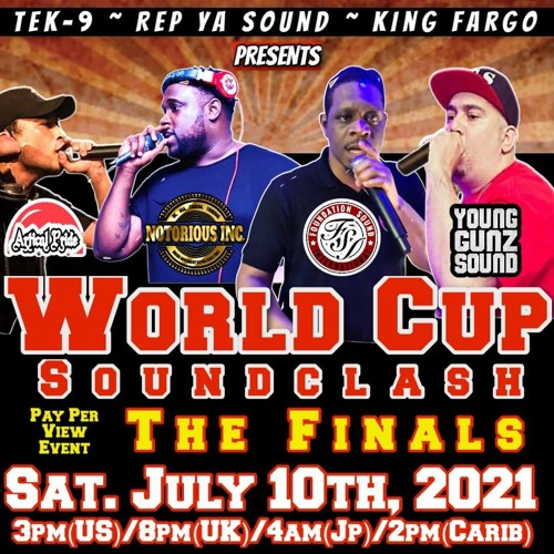 Stream World Cup Soundclash 21 Online Edition The Finals Repyasound Explicit By Dub Electric Experience Listen Online For Free On Soundcloud