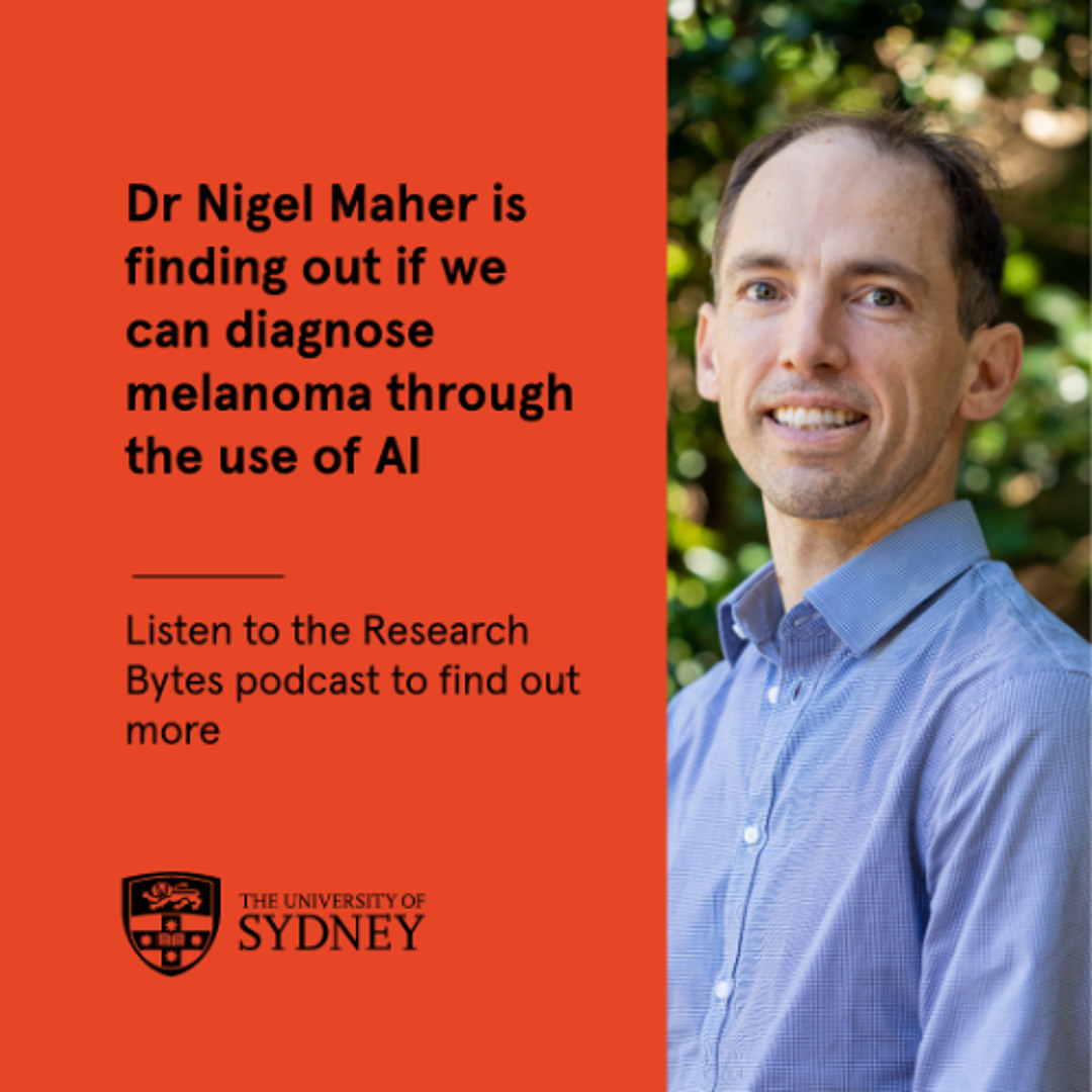 Stream dr nigel maher on using ai to diagnose melanoma by faculty of