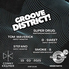 Groove District im Conny Kramer Münster 15.3.2025