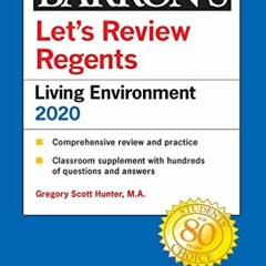 [Get] KINDLE PDF EBOOK EPUB Let's Review Regents: Living Environment 2020 (Barron's R