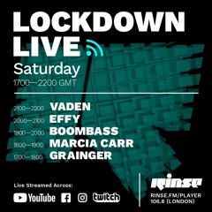 Lockdown Live 008: Marcia Carr - 30 May 2020