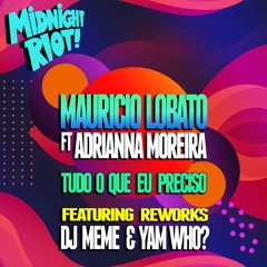 01 Mauricio Lobato Ft. Adrianna Moreira - Tudo O Que Eu Preciso - DJ Meme Rework (teaser)