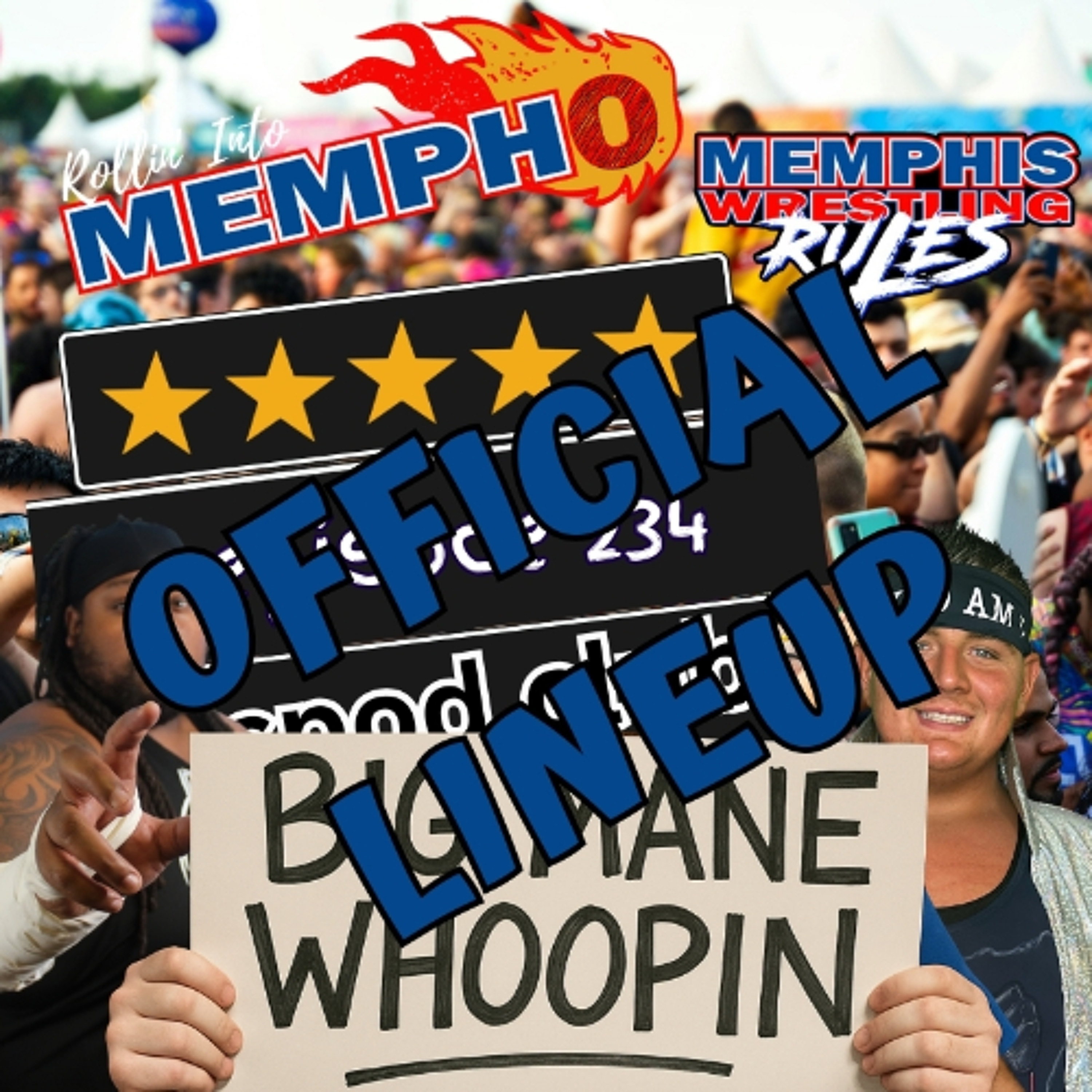 OFFICIAL LINEUP Memphis Wrestling, Episode 234 episode artwork