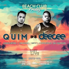 Beach Club @ Lost Love Patio 07/26/24