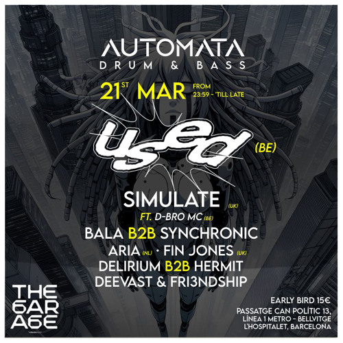DANCEFLOOR DNB MARCH 2025/ AUTOMATA DNB