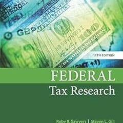get [PDF] Federal Tax Research