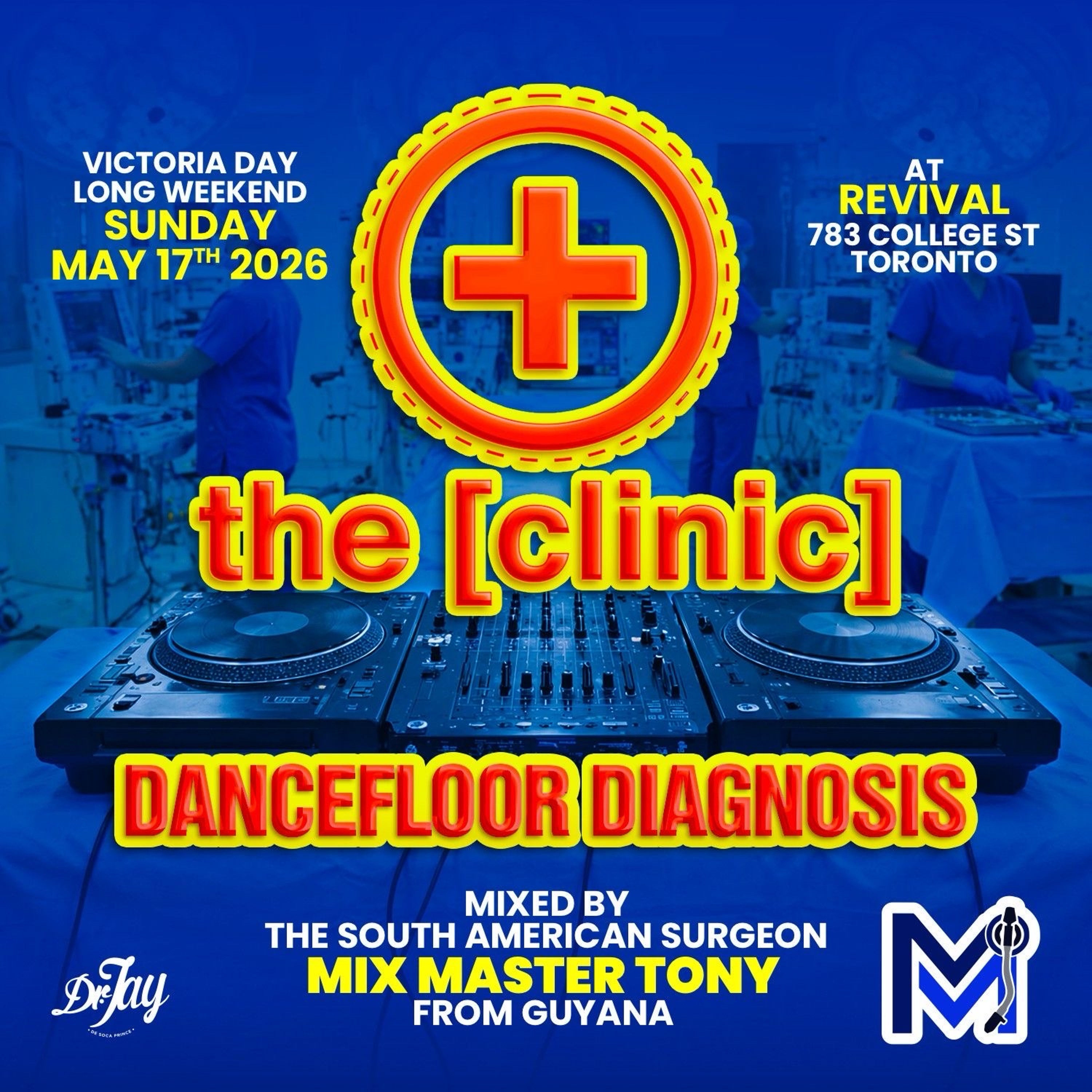 THE CLINIC - DIAGNOSIS MIXTAPE (MIXED BY MIX MASTER TONY + HOSTED BY DR JAY)