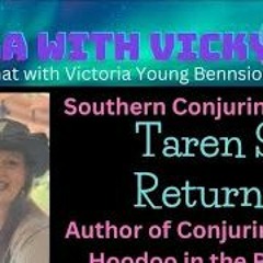 Fika With Vicky - Author Taren S. - Conjuring Dirt & Hoodoo In The Psalms