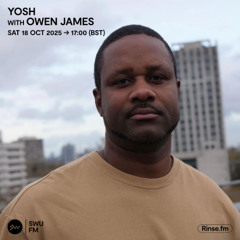 Yosh with Owen James - 18 October 2025