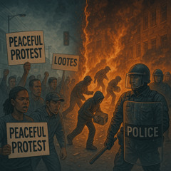 Looters Drown the Message