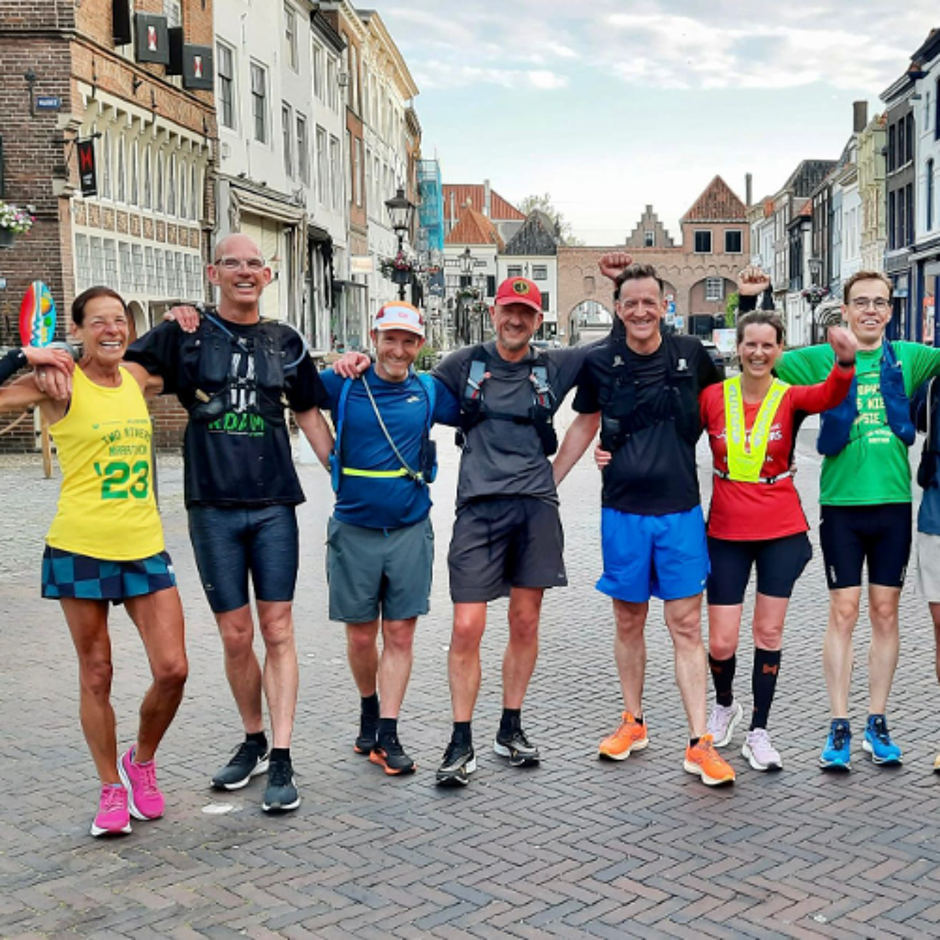 #118  Two Rivers marathon komt eraan, Koen loopt in het groen en mediteert
