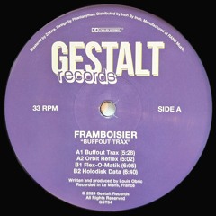 Framboisier - Buffout Trax (GST34)