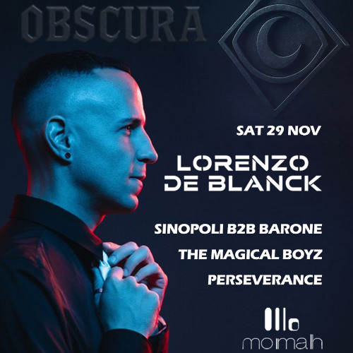 Lorenzo de Blanck x Obscura (Napoli) 29-11-2025