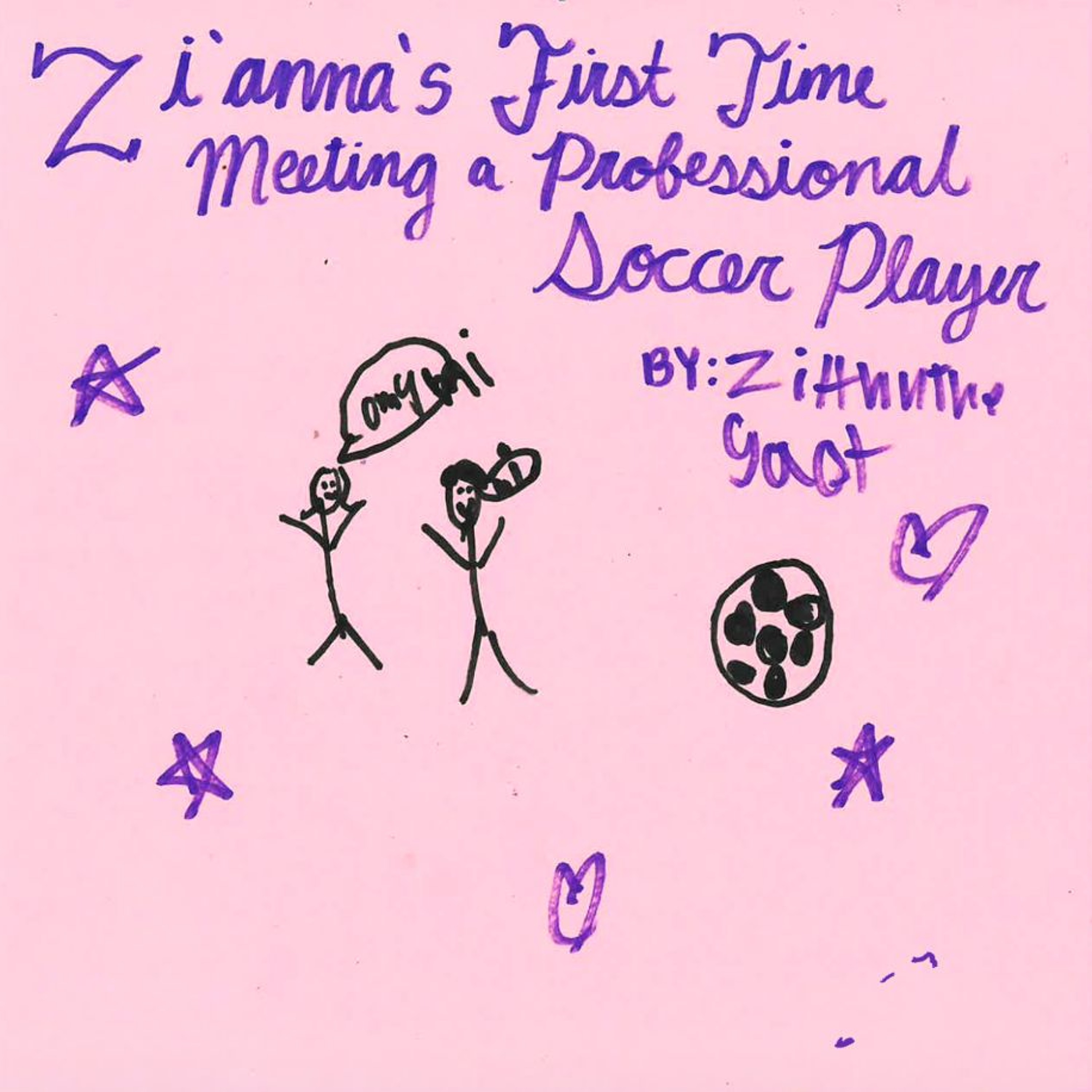 The First Time Zi'Anna Meets Famous Soccer Player by Zi'Anna episode artwork