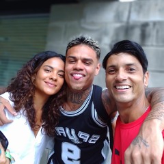Bella Campos , mc cabelinho e Romero Silva na Globo