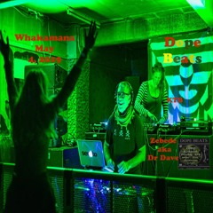 Zebede aka Dr dave DJ set jungle @ Dope Beats 4 May 2019 Whakamana Dunedin NZ.